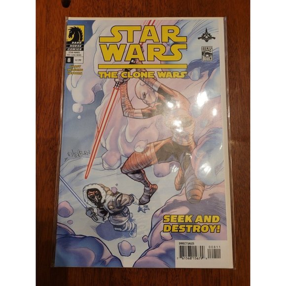 Star Wars The Clone Wars Issues #8 Dark Horse Comics 2009 - Unread - MINT - Picture 1 of 2
